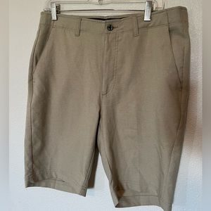 Pebble Beach Khaki color size 32 waist shorts.